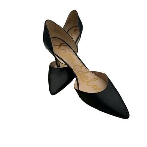 Sam Edelman TELSA D'Orsay Pump 3" Heels Black women's size 11